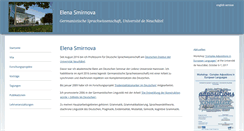 Desktop Screenshot of elenasmirnova.de