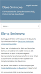 Mobile Screenshot of elenasmirnova.de