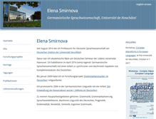 Tablet Screenshot of elenasmirnova.de